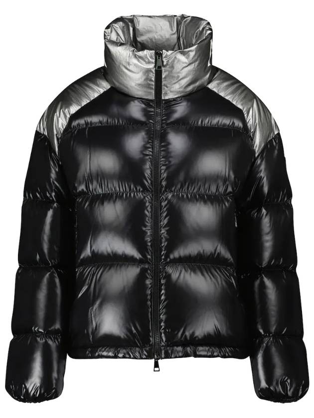 Women's Cuscute Logo Down Padding Black - MONCLER - BALAAN 1