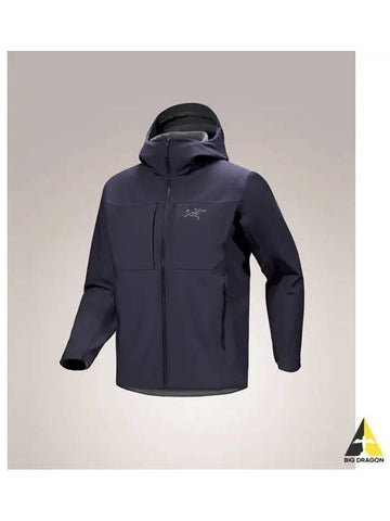 ARCTERYX GAMMA MX HOODIE MEN BLACK SAPPHIRE AJOFMX8485 - ARC'TERYX - BALAAN 1