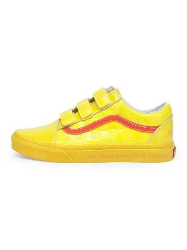 Haribo Old Skool V Checkerboard Low Top Sneakers Yellow - VANS - BALAAN 2