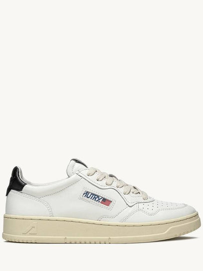 Medalist Black Tab Low Top Sneakers White - AUTRY - BALAAN 2