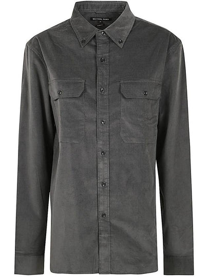 Michael Kors Shirt CF4409EFD6 010 CHARCOAL - MICHAEL KORS - BALAAN 2