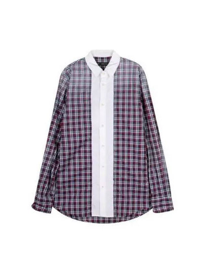 Men's Tartan Check Long Sleeve Shirt - DSQUARED2 - BALAAN 2