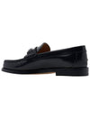 Horsebit Detail Leather Loafers Black - GUCCI - BALAAN 4