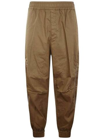 Shadow Project Wappen Cargo Track Pants Brown - STONE ISLAND - BALAAN 1