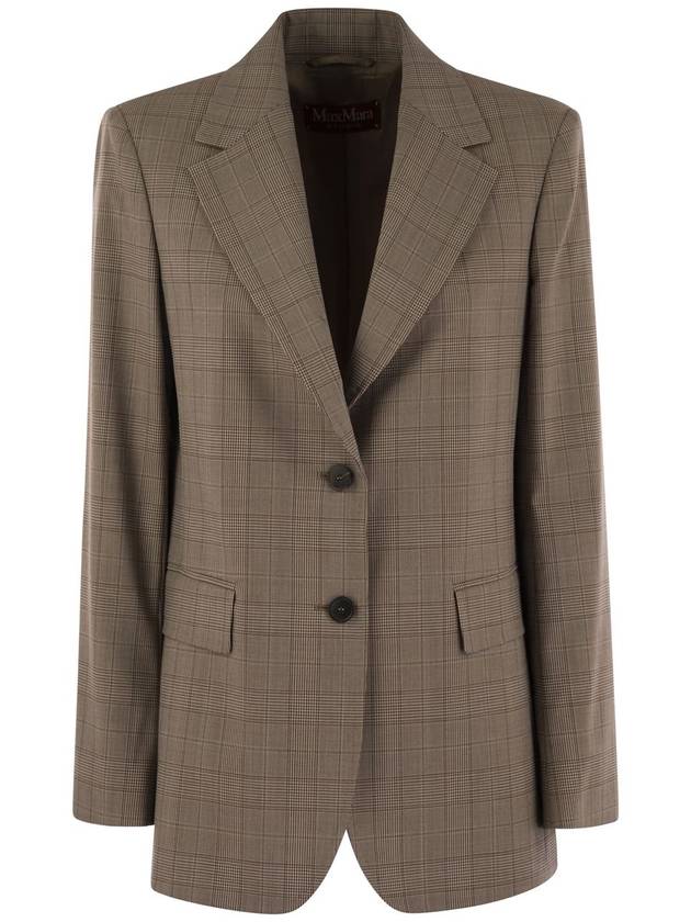 DAVID - Wool batavia blazer - MAX MARA - BALAAN 1