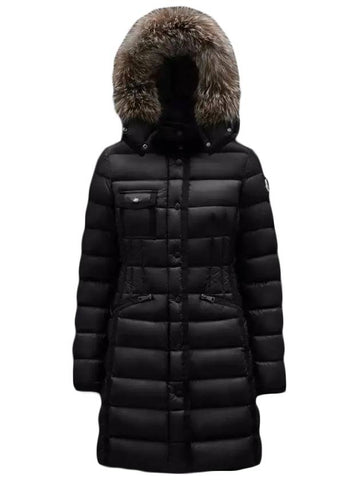 1C51601 53048 999 Women s HERMIFUR Black Fur Down Padding - MONCLER - BALAAN 1