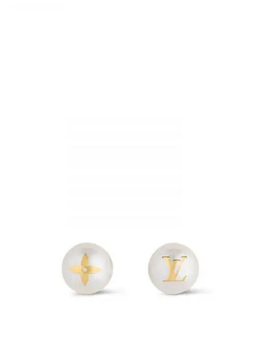 My Mix Pearl Earrings Gold - LOUIS VUITTON - BALAAN 2