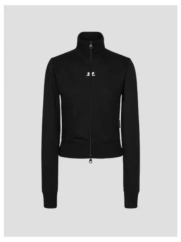 Women s track jacket terlock spring fall black domestic product GM0024060550316 - COURREGES - BALAAN 1