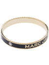 The Medallion Large Bangle Bracelet Black - MARC JACOBS - BALAAN 3