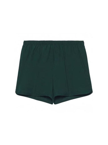 Men's Heart Logo Swim Short Green - AMI - BALAAN 1