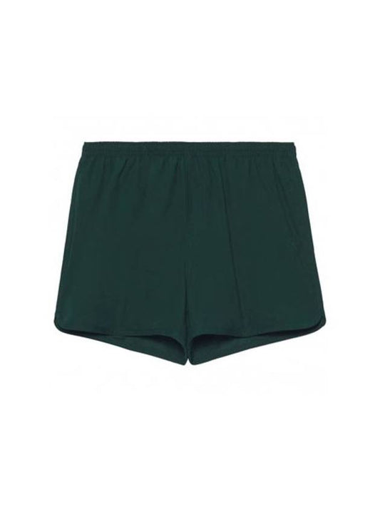 Men's Heart Logo Swim Short Green - AMI - BALAAN 1