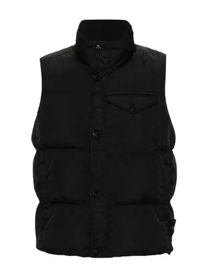 Crinkle Reps R-NY Down Vest Black - STONE ISLAND - BALAAN 2