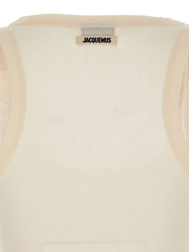 Jacquemus 'Le Debardeur Gros Grain' Tank Top - JACQUEMUS - BALAAN 4