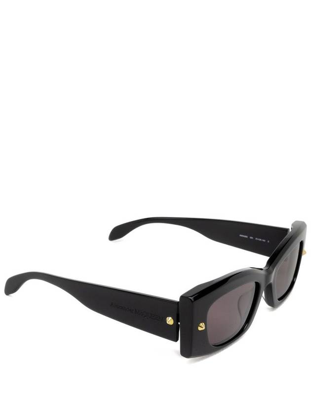 Sunglasses AM0426S 001 001 BLACK BLACK GRAY - ALEXANDER MCQUEEN - BALAAN 3