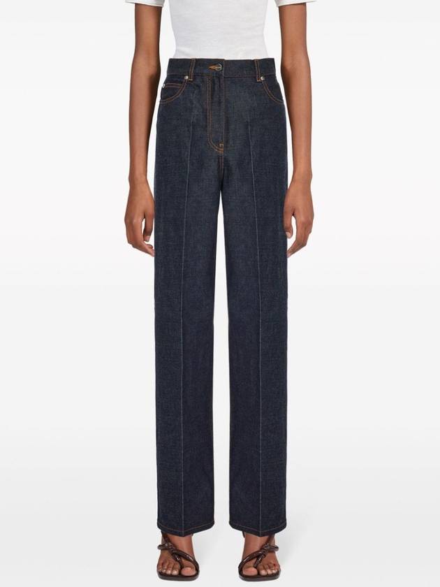 Ferragamo Trousers Denim - SALVATORE FERRAGAMO - BALAAN 3