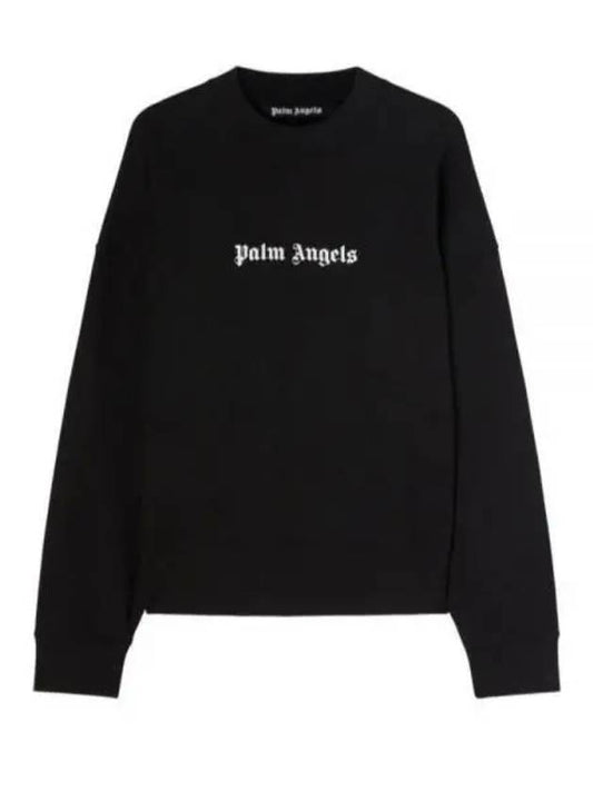 Sweater PMBA074F23FLE0031001 BLACKWHITE BLACK - PALM ANGELS - BALAAN 2