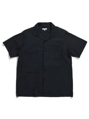 IDomestic ShippingI 24 Camp Shirt B Black Cotton Handkerchief 24S1A004 OR015 SV071 kr 205018 - ENGINEERED GARMENTS - BALAAN 1