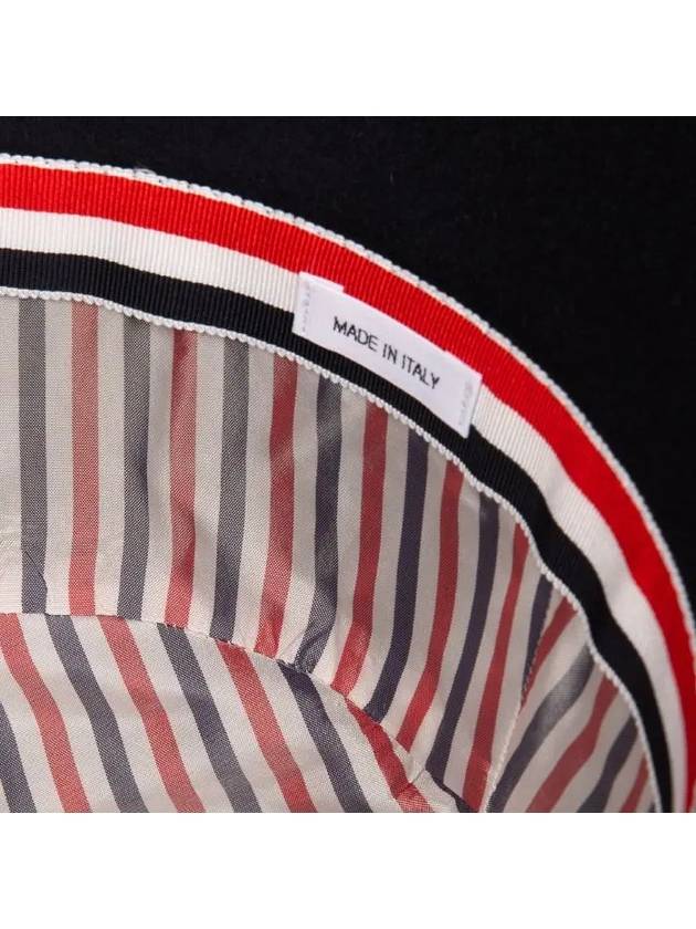 Logo Patch Felt Bucket Hat MHC333A 07674 - THOM BROWNE - BALAAN 4