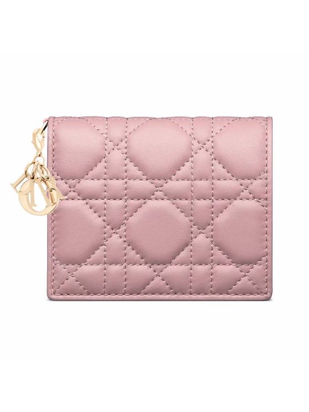 DIOR Lady Mini Bicycle Wallet Antique Pink S0178ONMJ M77P – BALAAN