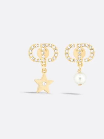 Petit CD Lucky Charm Earrings Gold - DIOR - BALAAN 2