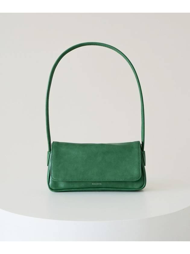 BAGUETTE BAG GREEN - ECRIT - BALAAN 2