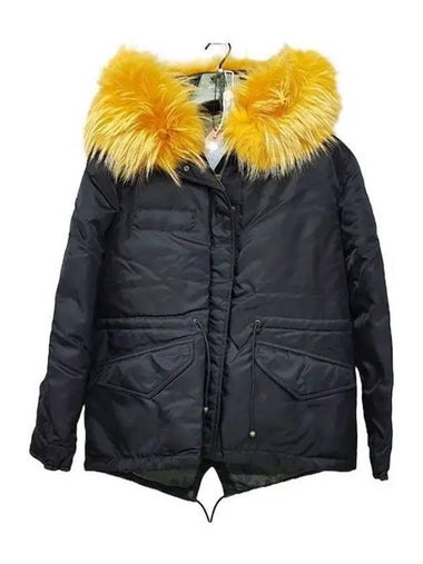 Mr and Mrs Fur OV035 C9133 Yellow Jacket Black - MR & MRS ITALY - BALAAN 1