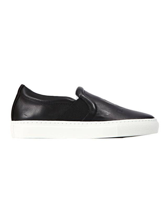 Women's Logo Slip-Ons Black - LANVIN - BALAAN 1