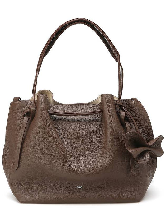 Weekend SAVIO leather bucket bag MARRONE 55110832600 - MAX MARA - BALAAN 1