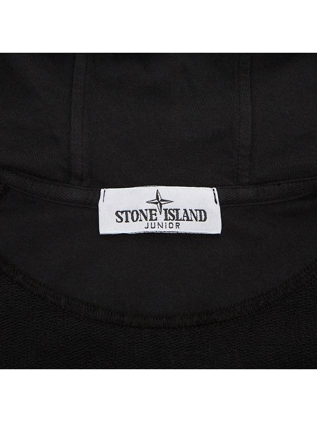 Kids Hooded Zip Up 801660740 V0029 8A - STONE ISLAND - BALAAN 8