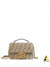 FF Motif Baguette Shoulder Bag Beige - FENDI - BALAAN 2