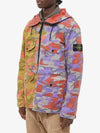 Heritage Camo Ripstop Nylon Watro Down Zip-up Jacket Brick - STONE ISLAND - BALAAN 3