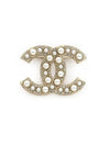 CC Logo Pearl Crystal Brooch Gold - CHANEL - BALAAN 1