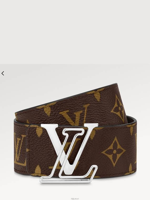 LV Line 40MM Reversible Monogram Canvas Leather Blue Brown - LOUIS VUITTON - BALAAN 5