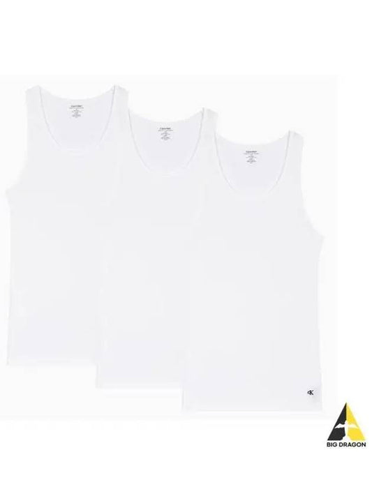 UNDERWEAR Men s Cotton Classic Tank 3PK NB4036100 - CALVIN KLEIN - BALAAN 1