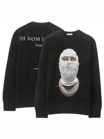 NUS20241 009 Future Archive Crew Neck Sweatshirt Black Men s TR 271490 - IH NOM UH NIT - BALAAN 1