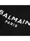 Paris Logo Crew Neck Sweatshirt Black - BALMAIN - BALAAN 3