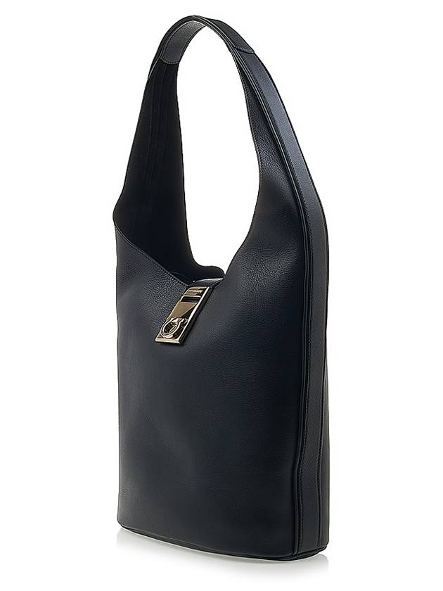 Gancini hobo shoulder bag 21 3995 NERO VITELLO 0764374 - SALVATORE FERRAGAMO - BALAAN 3