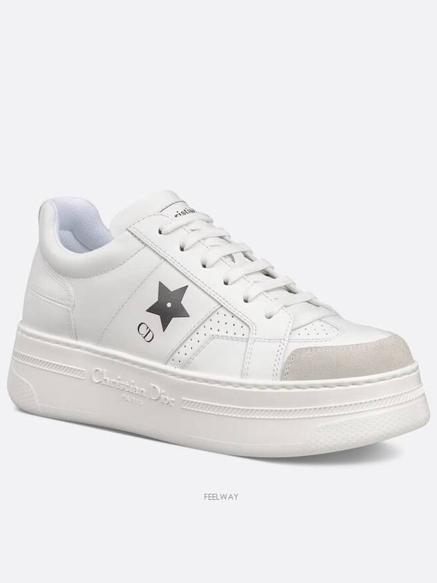 Star Platform Low Top Sneakers White - DIOR - BALAAN 3