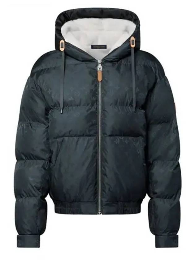 monogram down jacket green - LOUIS VUITTON - BALAAN 2