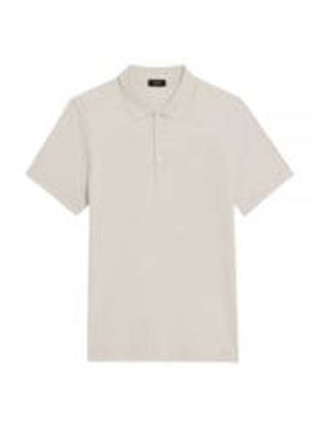 Bronn Cotton Short Sleeve Polo Shirt Limestone - THEORY - BALAAN 2