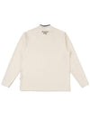 High neck bucket long sleeve t shirt IVORY MAN - MALBON GOLF - BALAAN 2