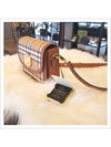 Elizabeth Check Pattern Small Cross Bag Beige - BURBERRY - BALAAN 4