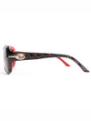 David Lady Square Black Red Sunglasses 1O5HA 57D16 - DIOR - BALAAN 6