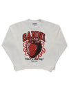 Isoli Raglan Strawberry Sweatshirt Vanilla Ice - GANNI - BALAAN 2