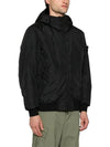 Crinkle Reps R NY Padding Black - STONE ISLAND - BALAAN 3