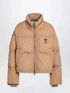 Ami Alexandre Mattiussi Puffer Jacket Women s Beige - AMI - BALAAN 2