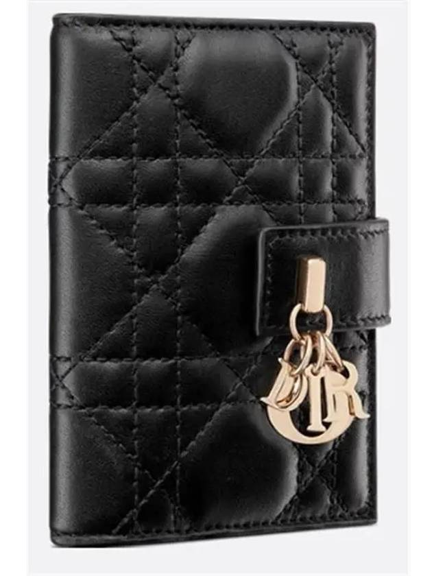 Dior My Dior Dandelion Card Wallet Black - DIOR - BALAAN 3