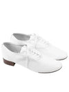 Women's Zizi Matte Leather Oxford White - REPETTO - BALAAN 2