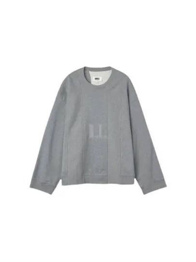 Band Sweatshirt Melange Grey - MAISON MARGIELA - BALAAN 2