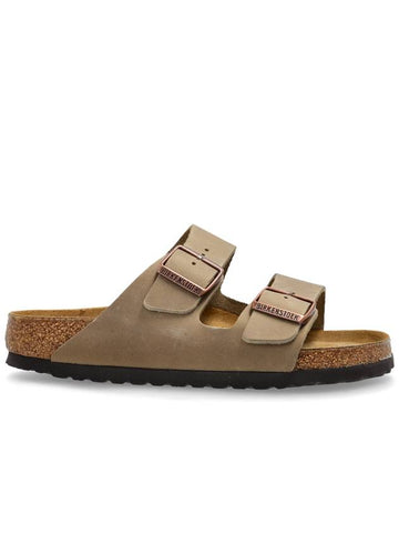 Birkenstock Slides Arizina BS, Women's, Beige - BIRKENSTOCK - BALAAN 1